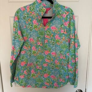 COPY - Lilly Pulitzer x Disney Quarter-Zip Pullover